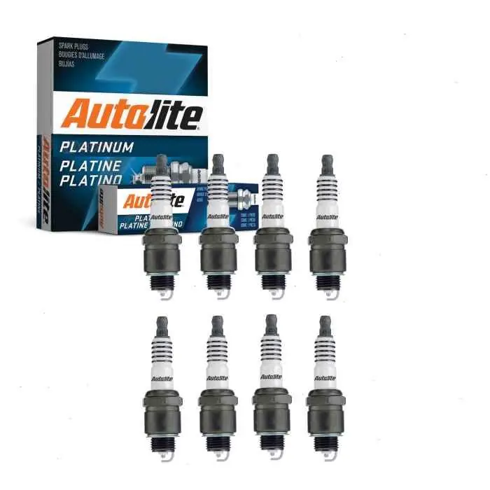 1968-1970 GMC K15 K1500 Suburban 5.0L V8 8 pc Autolite Platinum Spark Plugs - Ignition Wire Special Offer