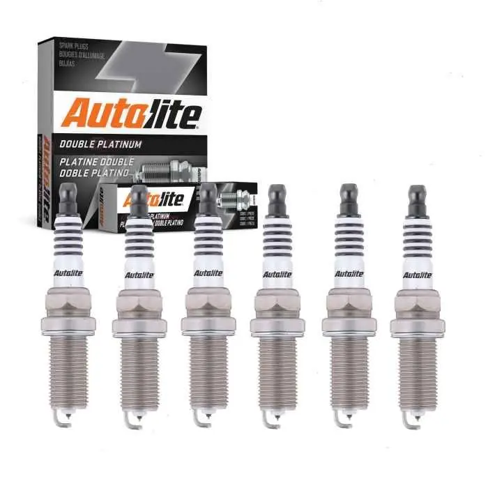 2003-2006 Infiniti G35 6 pc Autolite Double Platinum Spark Plugs - Ignition Wire Secondary Wholesale