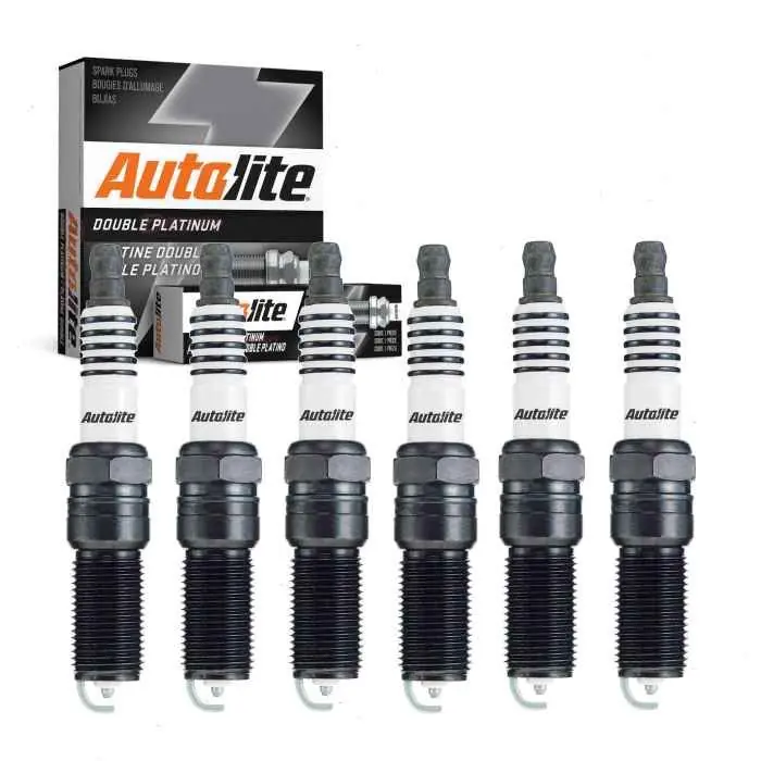 2004-2006 Buick Rendezvous 3.6L V6 6 pc Autolite Double Platinum Spark Plugs - Ignition Wire Top Rated