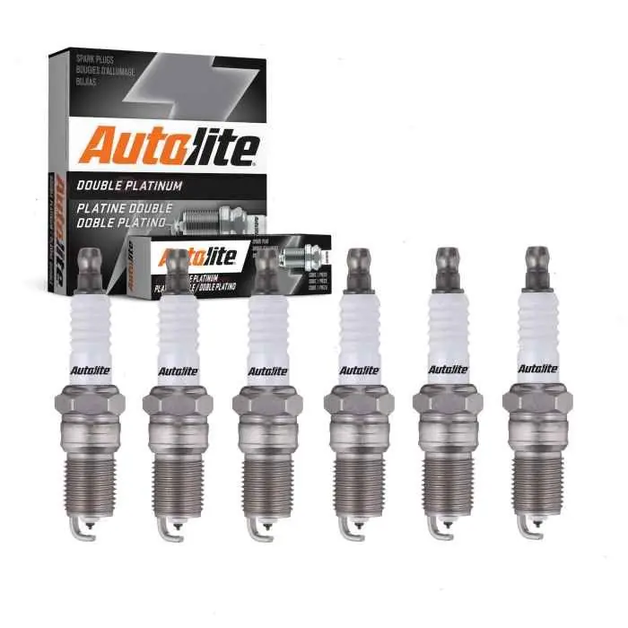 Deal 1989-1991 Buick Century 3.3L V6 6 pc Autolite Double Platinum Spark Plugs - Ignition Wire Secondary