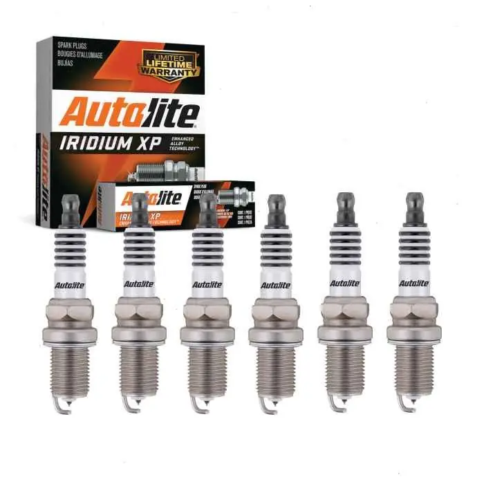 Special Discount 2002-2005 Land Rover Freelander 2.5L V6 6 pc Autolite Iridium XP Spark Plugs - Ignition Wire