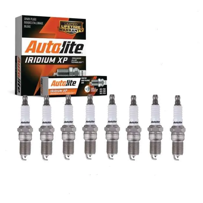 1996-2002 GMC Savana 3500 5.7L 7.4L V8 8 pc Autolite Iridium XP Spark Plugs - Ignition Wire Limited Time