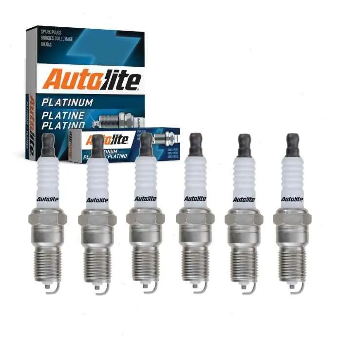 2006-2011 Chevrolet Impala 3.5L 3.9L V6 6 pc Autolite Platinum Spark Plugs - Ignition Wire Don’t Miss Out