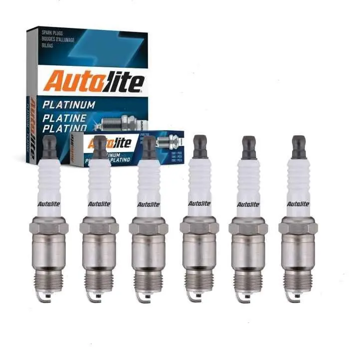 Modern 1993-1995 Chevrolet Camaro 3.4L V6 6 pc Autolite Platinum Spark Plugs - Ignition Wire Secondary