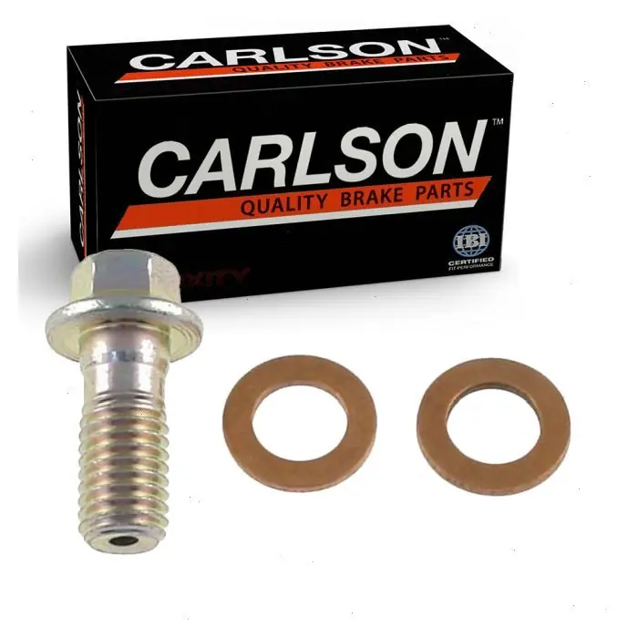 Popular 1982-1987 Chevrolet El Camino Carlson Brake Hydraulic Banjo Bolt Front - Pad Service Hardware
