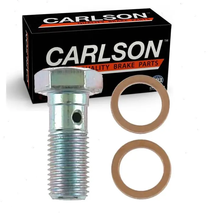 1974 Dodge M300 Carlson Brake Hydraulic Banjo Bolt Front - Pad Service Hardware Authentic