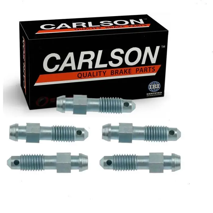 1975-1976 Nissan 610 Carlson Brake Bleeder Screw Rear - Pad Hardware Service - Brake System Master Holiday Sale