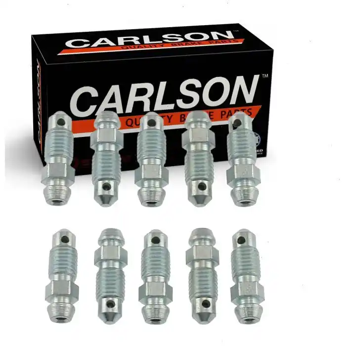 1970-1972 Buick GS 455 Carlson Brake Bleeder Screw Front - Pad Hardware Service - Brake System Trending