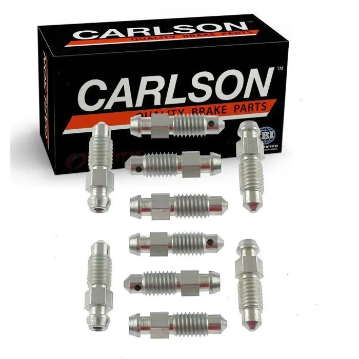 2013-2021 Chevrolet Spark 2 pc Carlson Brake Bleeder Screws Rear - Pad Hardware Service Exclusive Offer