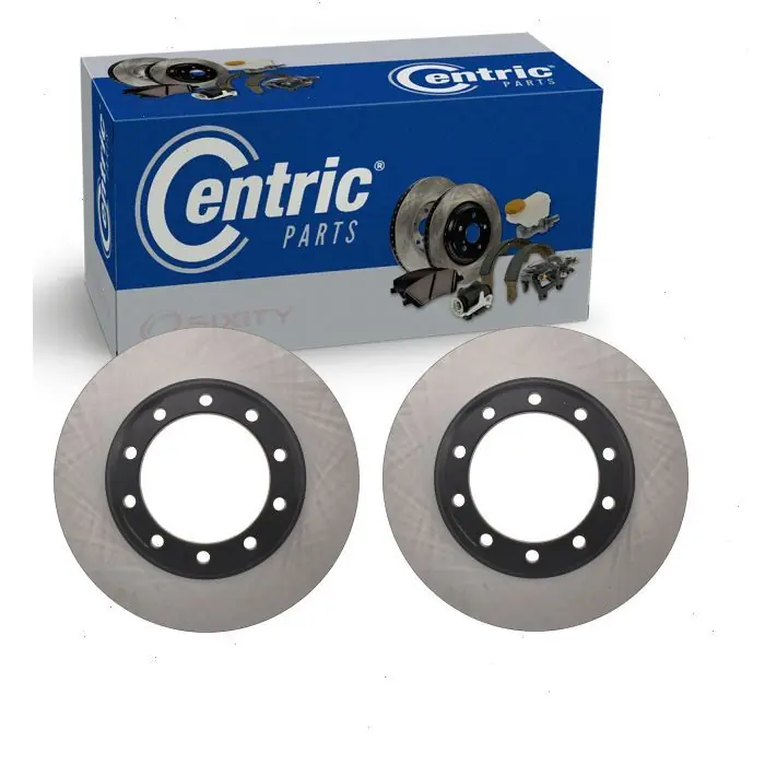 2004-2009 GMC T7500 2 pc Centric Premium Disc Brake Rotors Front - Braking Tire Stopping - Drums New Arrival