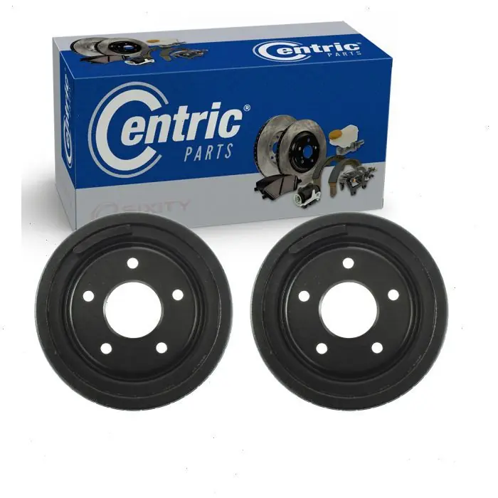 1964-1973 Pontiac GTO 2 pc Centric Premium Brake Drums Rear - Braking Stopping Wheel Tire - Drums One Day Deal