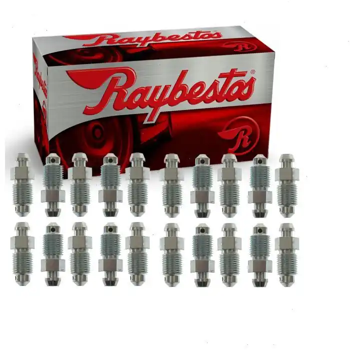 Secure Checkout 2017 GMC Acadia Limited 2 pc Raybestos R-Line Brake Bleeder Screws Rear - Pad Hardware Service -
