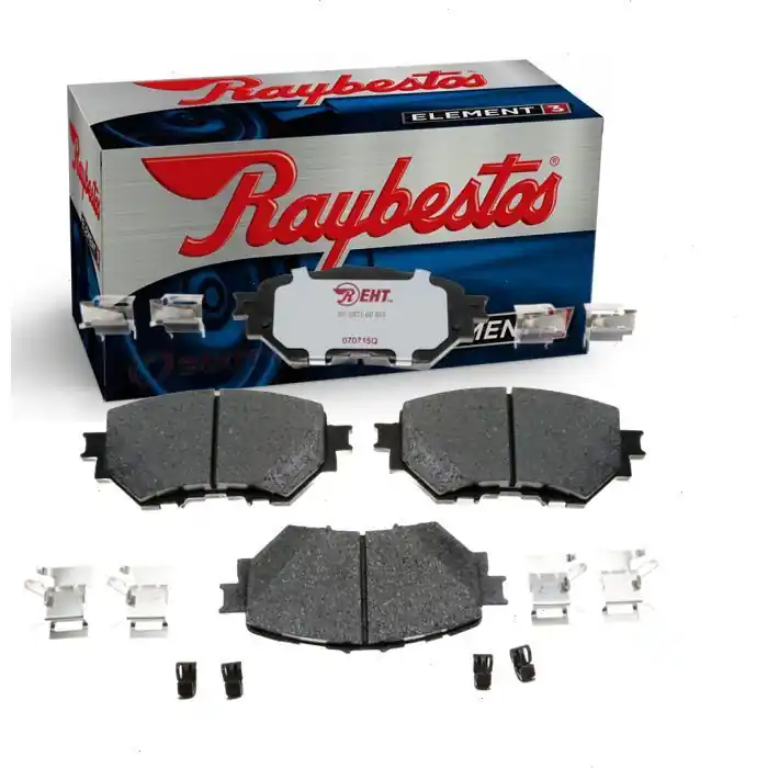 Viral Raybestos Element3 EHT1759H Disc Brake Pad Set for 102.17590 103.17590 105.17590 300.17590 301.17590 500.17590 ACT1759 BJY73328ZA SBC1759 Braking Stopping Wheel Tire Pads
