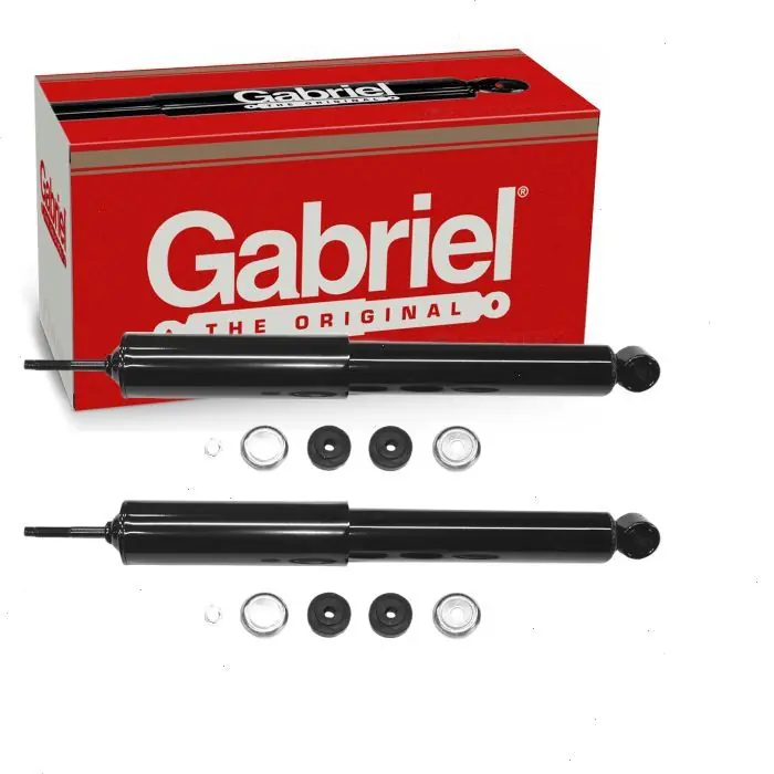1968-1972 Plymouth Road Runner 2 pc Gabriel Classic Shock Absorbers Front - Spring Strut Steering - Holiday Sale