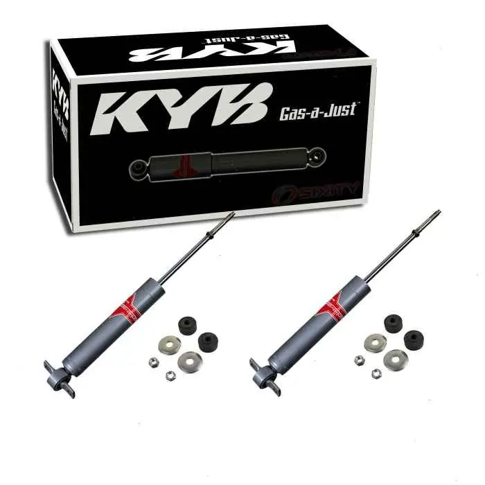1971-1978 Pontiac Grand Safari 2 pc KYB Gas-a-Just Shock Absorbers Front - Spring Strut Steering - Next Day Delivery