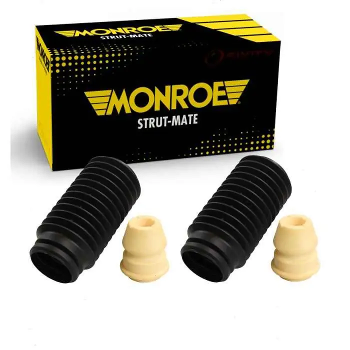 Hassle-Free Returns 2013-2016 Dodge Dart 2 pc Monroe Strut-Mate Suspension Strut Bellowss Front - Shocks Struts