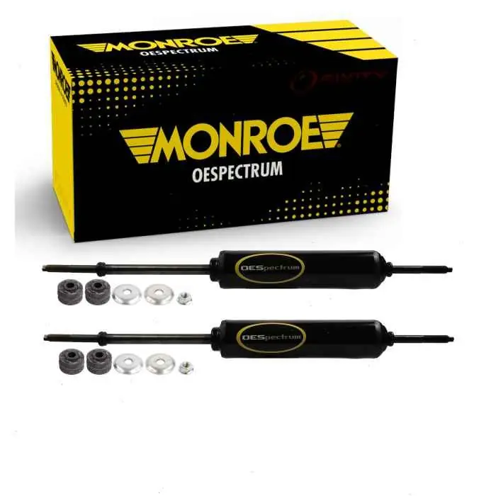1955-1956 Studebaker E15 2 pc Monroe OESpectrum Shock Absorbers Front - Spring Strut Steering - Professional Grade