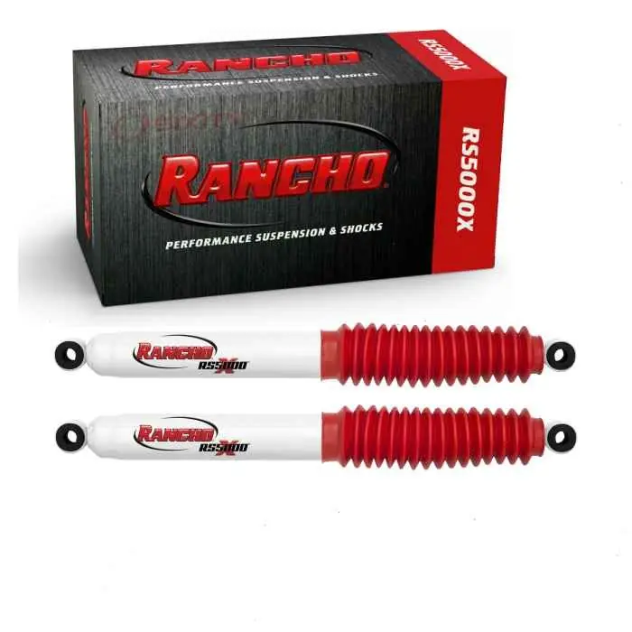 1970-1973 Jeep J-4700 2 pc Rancho RS5000X Shock Absorbers Front - Spring Strut Steering - Trending