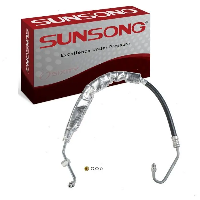 Sunsong Power Steering Pressure Line Hose for 2004-2007 Ford Freestar Secure Checkout