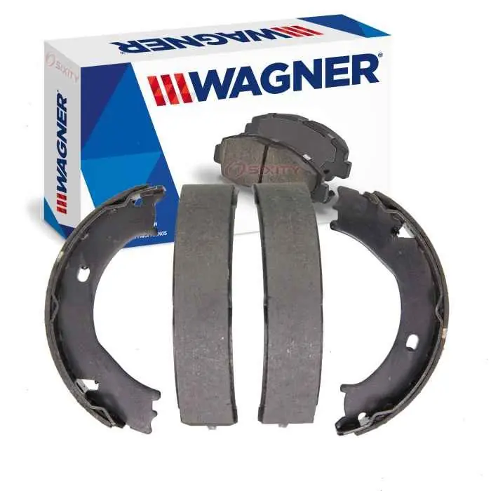 Secure Checkout 2007-2009 Chevrolet Silverado 3500 HD Wagner Parking Brake Shoe Rear - Disc Pads Shoes