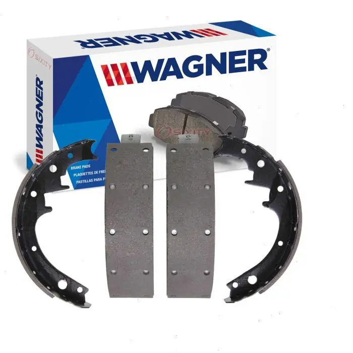 Clearance 1962-1968 Plymouth Belvedere Wagner Drum Brake Shoe Front - Braking Stopping Wheel Tire - Disc Pads