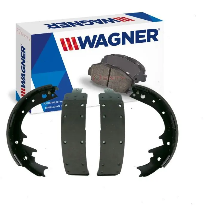 1963-1975 Chrysler Town & Country Wagner Drum Brake Shoe Rear - Braking Stopping Wheel Tire - Disc Bargain