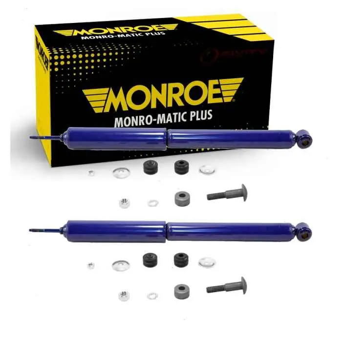1969-1973 Nissan 510 2 pc Monroe Monro-Matic Plus Shock Absorbers Rear - Spring Strut Steering - Affordable