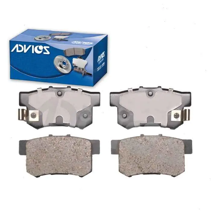 ADVICS Rear Disc Brake Pad Set for 2000-2009 Honda S2000 - Braking Stopping Affordable