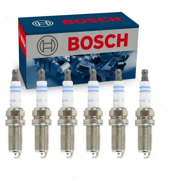 2002-2006 Nissan Altima 3.5L V6 6 pc Bosch Platinum Spark Plugs - Ignition Wire Secondary Express Delivery