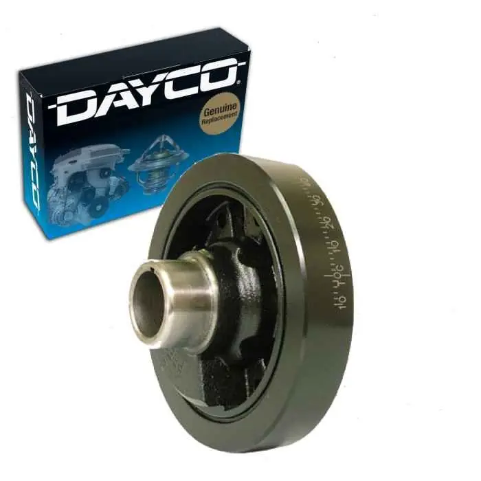 Free Returns 1970-1977 Ford Custom 500 5.8L 6.6L V8 Dayco Engine Harmonic Balancer - Cylinder Block