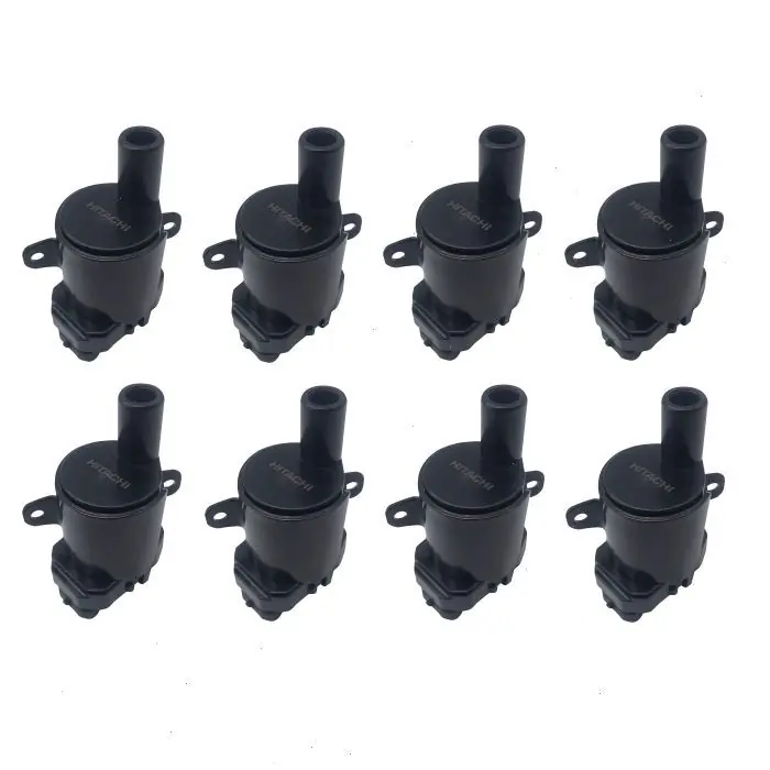 Popular 2007 GMC Sierra 1500 HD Classic 6.0L V8 8 pc Hitachi Astemo Ignition Coils - Spark Plug Wire Boot