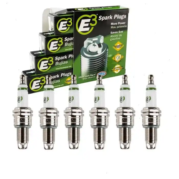 1963-1967 Chevrolet P30 Series 3.8L 4.1L L6 6 pc E3 Spark Plugs - Ignition Wire Secondary Deal