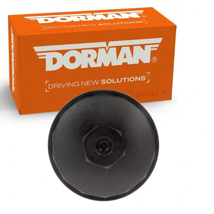Viral 2003-2010 Ford F-350 Super Duty 6.0L 6.4L V8 Dorman Engine Oil Filter Cover - Cylinder Block