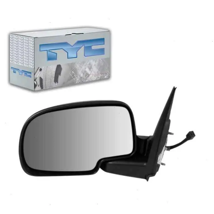 2001-2002 Chevrolet Silverado 2500 HD TYC Door Mirror Left - Body Mirrors Handmade