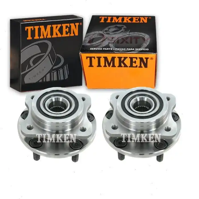 Exclusive Offer 2000 Chrysler Grand Voyager 2 pc Timken Wheel Bearing Hub Assemblys Front - Driveline Axle - Axles