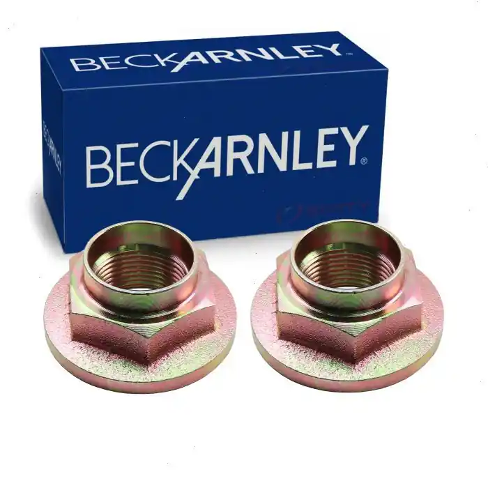 1999-2005 Mazda Miata 2 pc Beck/Arnley Axle Nuts Rear - Driveline Axles Hardware Top Pick